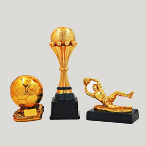 ถ้วยรางวัลแอฟริกาคัพ รุ่นเรซิ่นรักษ์โลก ผลิตจากโรงงานโดยตรง สำหรับการขายข้ามพรมแดน - Product Image 2