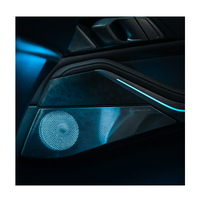 Couverture de haut-parleur LED G05 G07 avec éclairage ambiant pour BMW X5 X7 Series, couverture lumineuse pour tweeter avant