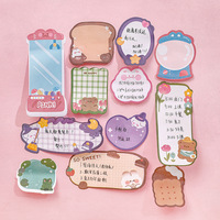 Bloc de Notas Autoadhesivo con Dibujos Animados Kawaii Y711 para Material Escolar