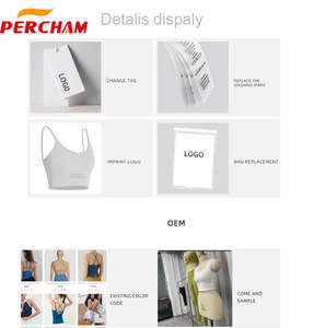 Garniture festonnée femmes à manches longues haut court sans couture tricot Yoga Tennis Golf Gym chemise avec poitrine ouverte conception pour Multi Sport - Product Image 6
