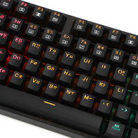 Clavier de jeu mécanique OEM, 104 touches, USB, avec lumière LED, pour ordinateur de bureau, PC, Gamer, bon marché prix