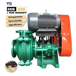 Large Particle Handling High-Pressure Slurry <b>Suction</b> <b>Pump</b> 4 Inch Heavy Duty Slurry Sand <b>Pump</b> for Harbor Dredging - Product Image 2