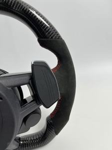 Volant en fibre de carbone au <span class=keywords><strong>prix</strong></span> d'usine pour Volkswagen <span class=keywords><strong>Golf</strong></span> 7 75 GTI GTD <span class=keywords><strong>GTE</strong></span> R Polo GTI Tiguan Passat - Product Image 5