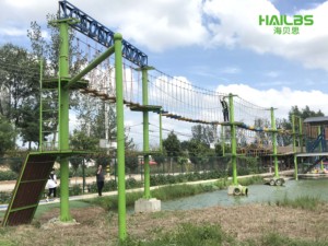 La cime des arbres en bois corde d'aventures équipement - Product Image 5