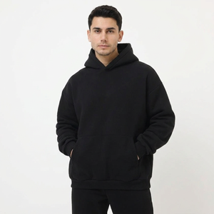 Sweat-shirts à capuche pour hommes, personnalisables avec logo, confortables, de haute qualité, effet délavé, 100% coton, poids lourd, export - Product Image 1