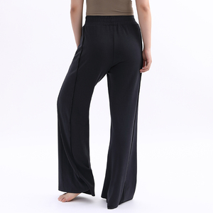 <span class=keywords><strong>Pantaloni</strong></span> da Yoga Casual larghi larghi e larghi da donna <span class=keywords><strong>pantaloni</strong></span> Lounge <span class=keywords><strong>Palazzo</strong></span> con tasche per la stagione invernale - Product Image 4