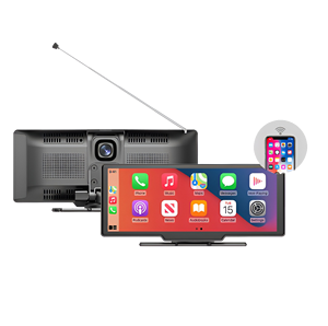 Écran IPS 10,26 pouces <span class=keywords><strong>pour</strong></span> autoradio, CarPlay sans fil, Android Auto, affichage de bureau Linux <span class=keywords><strong>pour</strong></span> voiture, multimédia, <span class=keywords><strong>TV</strong></span> numérique ISDB-T 1SEG - Product Image 1