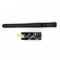 Module RF sans fil NRF24L01 PA LNA longue portée 1100 mètres avec antenne, émetteur-récepteur NRF24L01