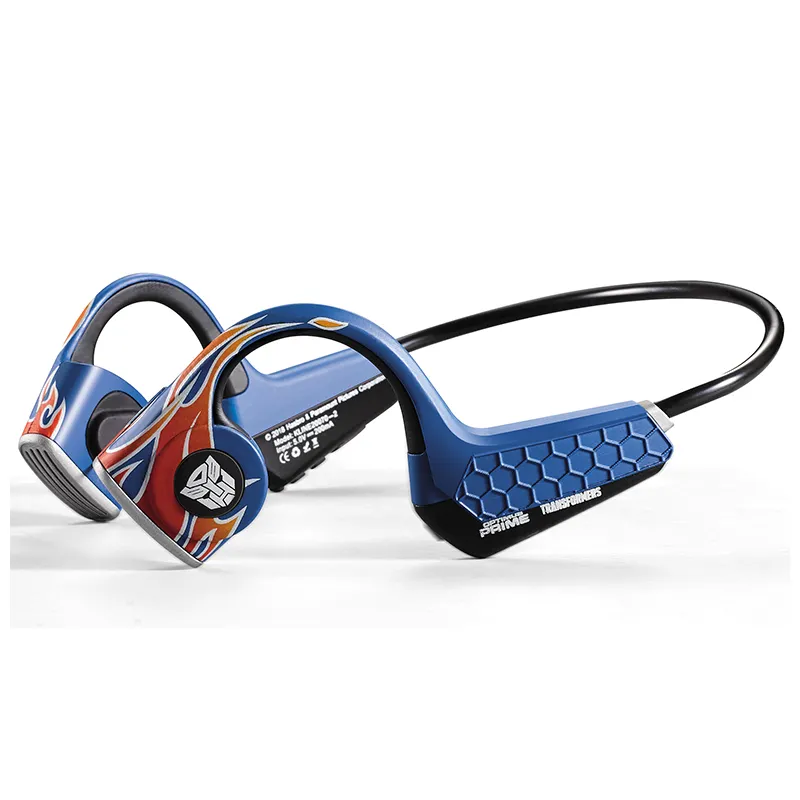 Produk Baru Optimus Prime Transformers Tulang Konduksi Headphone Bluetooth 5.0 Handfree Juga Headset IPX4 Earphone Stereo Tahan Air