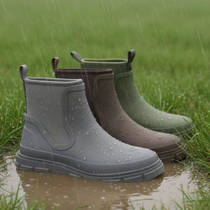 Hot <strong>Sale</strong> Autumn Waterproof Lightweight Garden Mud <strong>Boots</strong> Unisex Outdoor Neoprene <strong>Wellington</strong> <strong>Boots</strong> for Men Women Wholesale - Product Image 1
