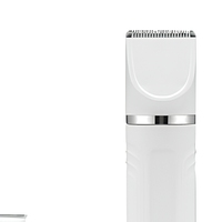 Tondeuse professionnelle sans fil pour animaux de compagnie, chiens et chats, avec lames métalliques, kit de toilettage