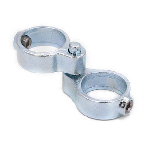 Sistema de pasamanos de abrazadera de tubo de brida estructural de ajuste de acero ajustable de <span class=keywords><strong>diferentes</strong></span> tamaños - Product Image 2