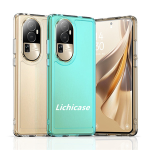 Lichicase gel de silice souple Transparent un choc housse de protection pour Oppo Reno 10 Pro + coque de téléphone en TPU - Product Image 4