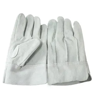 High Quality Cow Split Leather Assembly Gloves For Men And Women Safe Working Welding Gloves