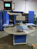 Nouvelle presse à chaud pneumatique pour transfert par sublimation sur t-shirts 40x50cm et 40x60cm, machine à 4 stations automatique multifonctionnelle avec table à plat