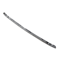 Pare-choc avant en ABS chromé argenté, 2 pièces, accessoires Auto en moulage, protection de la calandre avant pour Jeep Compass 2022