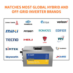 ADF 48V 60V 72V 100Ah 200Ah 300Ah LiFePO4リチウムバッテリーパック RVトラック用 エネルギー貯蔵および始動用 - Product Image 6