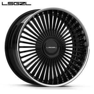 Anpassen geschmiedetes Leichtmetall rad 22 24 26 Zoll geschmiedetes Rad 5x120 5x130 6x139.7 Felgen Pkw-Räder für Tesla Cyber truck - Product Image 1