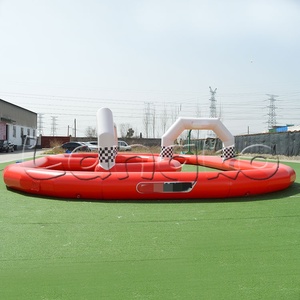 Jeu de sport d'équipe Go Kart Race Track Karting Piste de course gonflable <span class=keywords><strong>Circuit</strong></span> de voitures de course - Product Image 4