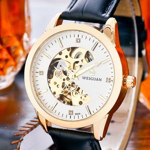 <span class=keywords><strong>Montre</strong></span> mécanique automatique tendance de style coréen 2025, en acier inoxydable, pour homme, tourbillon creux, résistante à l'eau, métal acrylique - Product Image 1