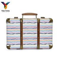 Boîte de voyage en carton, fournitures de décoration de mariage de 20 pièces, valise en papier avec poignée