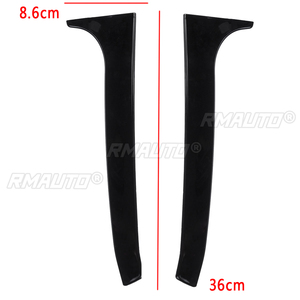 2Pcs Car Rear Window Side Spoiler Wing Canard Canards <b>Splitter</b> for VW Golf 6 MK6 GTI/GTR/GTD 08-13 Front Headlight Eyelid Trims - Product Image 3