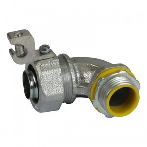 Connecteur étanche en fonte malléable <span class=keywords><strong>Conduit</strong></span> métallique flexible à 90 degrés pour gorge isolée par boîtier - Product Image 4