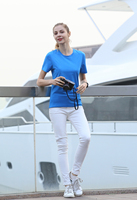 Produit personnalisé de Chine 3d t-shirt polyester polo t-shirts t-shirt avec des fleurs