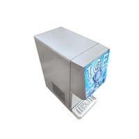 Machine à glaçons Portable cuisine ménage glace faisant la Machine en acier inoxydable comptoir pépite fabricant de glaçons