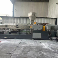 25/35 Granulateur en plastique d'extrudeuse à double vis parallèle pour expériences Double fourni Lldpe Nanjing 3 mois 6 mois 2018 2000
