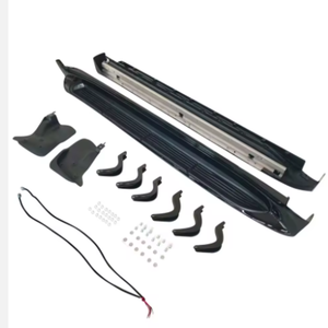 Marchepieds électriques <span class=keywords><strong>CROCS</strong></span> <span class=keywords><strong>en</strong></span> alliage, style sport, ensemble complet pour LEXUS LX570 2008-2021 avec éclairage et protection - Product Image 2