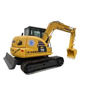 Excavadora Hidráulica Usada Original de Japón, Komatsu PC70 de 6 Toneladas, Motor, Caja de Cambios, Bomba, Rodamientos, 1 Año de Garantía, Estado Impecable - Product Image 1