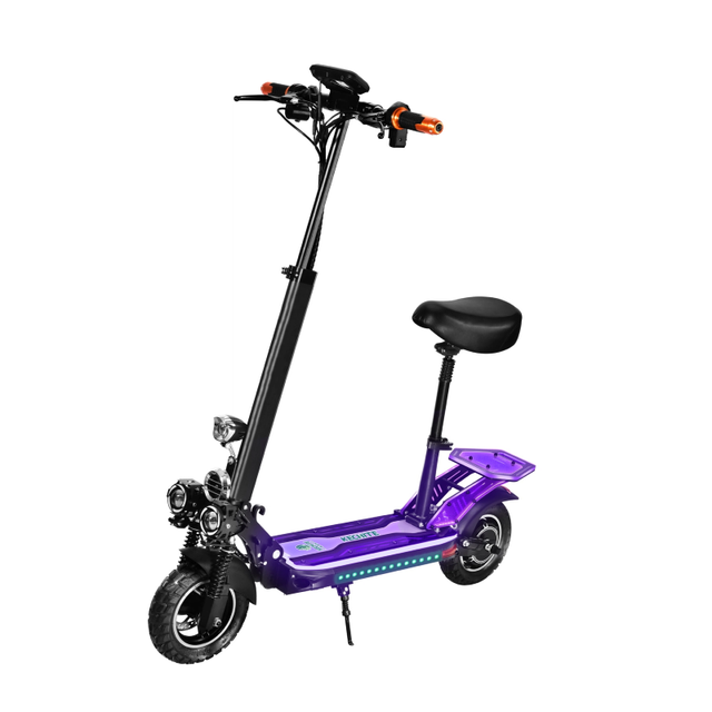 Fast Speed Electric Scooter 50 Km/H 800w Motor Powerful Adult off Road E Scooter Foldable with Flash Pedal