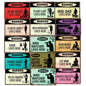 Letrero <span class=keywords><strong>de</strong></span> Metal Retro con Diseño <span class=keywords><strong>de</strong></span> Pesca, Placa Decorativa <span class=keywords><strong>de</strong></span> Pared con Diseño Divertido para Pescadores, Decoración para Cuarto <span class=keywords><strong>de</strong></span> Hombre, Cabaña, Garaje, Hogar - Product Image 2