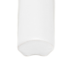 Piastrella Angolare Bianca Opaca 1x30 Cm Spessore 6 Mm Bordi Irregolari Finitura Opaca - Product Image 3
