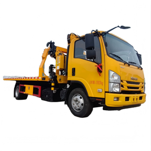 Grúa de Remolque de 4 Toneladas 4x2 con Motor Diésel Isuzu, Camión Portacoches con Grúa de 2 Toneladas y 3.2 Toneladas para Rescate en Carretera - Product Image 2