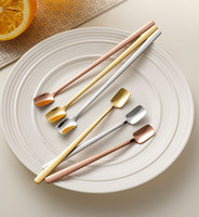 Ensemble de cuillères en acier inoxydable pour la restauration, design moderne et luxueux, pour les mariages