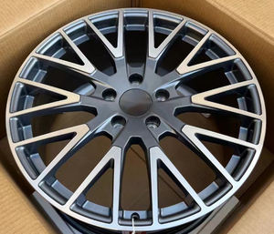 SW 18-21 pouces forgé PCD 5x130 roues de voiture à rayons multiples en alliage pour <span class=keywords><strong>Porsche</strong></span> pour 911 Carrera Turbo S <span class=keywords><strong>Taycan</strong></span> 4S <span class=keywords><strong>Cross</strong></span> Turismo Cayenne - Product Image 2