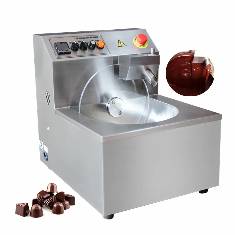 Máquina de fundición de granos de cacao a una sola escala, 5kg, producción de frutas, chocolate, moldura, precio de china en Etiopia