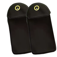 Pochette de téléphone verrouillable magnétique en néoprène avec logo personnalisé en gros