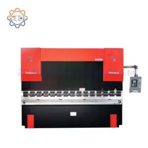 ZG WC67K-125/3200 CNC presse plieuse Production efficace de composants métalliques de précision Machine à cintrer les feuilles automatique 125T 3200mm