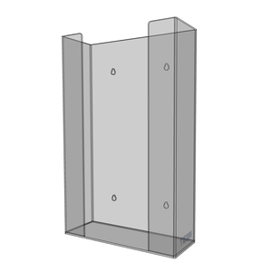 Acrilico trasparente Fissato Al Muro Usa E Getta Guanto Dispenser <span class=keywords><strong>Box</strong></span> <span class=keywords><strong>Holder</strong></span> per La Casa/Giardino/Ospedale/Ufficio - Product Image 2