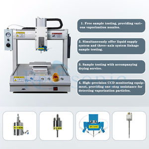 Boquilla de pulverización ultrasónica Cabezal de pulverización de línea ultrasónica para catalizadores de celda de combustible <span class=keywords><strong>en</strong></span> espuma Ni y malla Ti - Product Image 6
