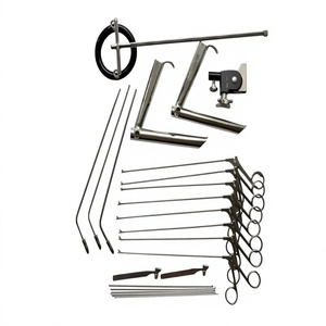 Ensemble de laryngoscopes à suspension ORL de qualité supérieure, instruments de microchirurgie en acier inoxydable de qualité médicale avec étui de rangement - Product Image 5