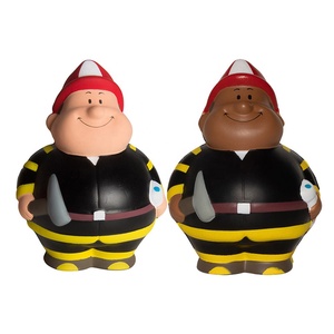 Pelota Antiestrés de Espuma PU con Forma de Bombero, Regalo Promocional - Product Image 1