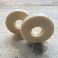 Roue à gorge en V en nylon, rouleau en nylon, roue à roulement, pièces plastiques personnalisées – Fournisseur d'usine