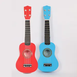 Wholesale children's toy guitar ukulele tenor solid wood