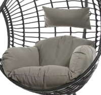 Fauteuil suspendu en forme d'œuf - Balançoire de loisirs pour terrasse, plage et chambre, prix d'usine le plus bas