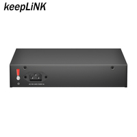 Conmutador PoE de red de 10 puertos gestionado inteligente 8 10/100/1000M POE con 2 conmutación SFP Uplink L2 de 1000M y CA de enrutamiento estático L3