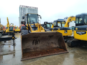 Chargeur frontal KOMATSU WA380-6 d'occasion en état de fonctionnement Chargeur sur pneus d'origine avec noyau de moteur Composants à Shanghai en Chine - Product Image 6